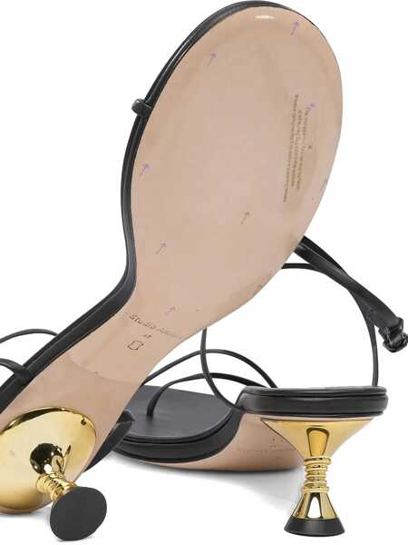 Sandale STUDIO AMELIA Sandals Black Femei (BM 17632290) 4