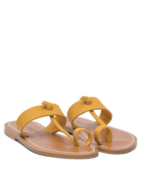Sandale K.JACQUES Sandals Yellow Femei (BM 17632350) 2