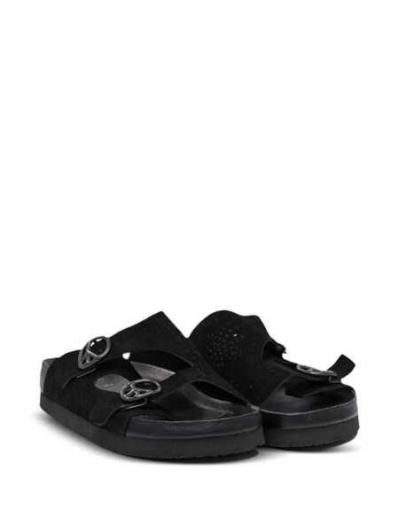 Sandale NEEDLES Peace sandals Black Barbati (BM 17632521) 2