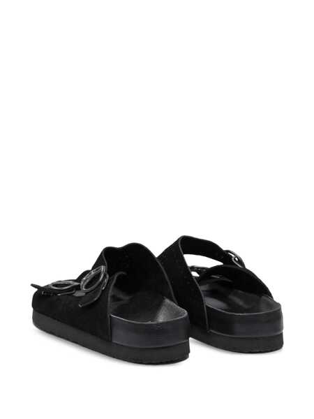 Sandale NEEDLES Peace sandals Black Barbati (BM 17632521) 5