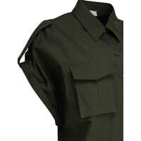 Imbracaminte ELIE SAAB Dama - Camasi office ELIE SAAB Poplin Shirt PALM SHADE38 POPELINE Green Femei (BM 17632548) - B-mall.ro