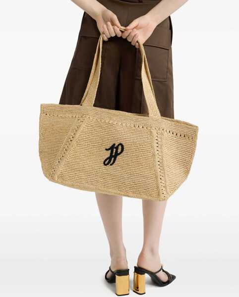 Genti de mana Patou Large Trapeze Tote Bag BEIGE Femei (BM 17632651) 2