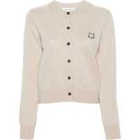 Cardigane Fox Patch Cardigan Femei