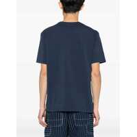 Tricouri MAISON KITSUNÉ pentru Barbati - Tricouri MAISON KITSUN Regular Fit T-Shirt BLUE Barbati (BM 17632687) - B-mall.ro