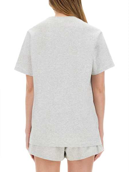 Tricouri SPORTY & RICH Varsity T-Shirt GREY Femei (BM 17632825) 4