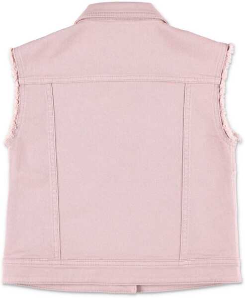 Jachete Golden Goose Sleeveless Denim Vest PINK Fete (BM 17632852) 2