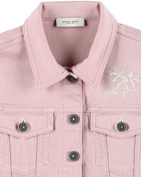 Jachete Golden Goose Sleeveless Denim Vest PINK Fete (BM 17632852) 3