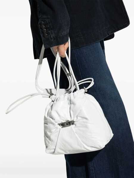 Genti tip postas Diesel Bucket Bag Scrunch-D WHITE Femei (BM 17632987) 2