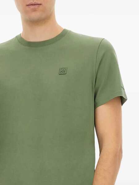 Tricouri Moose Knuckles T-Shirt Duluth GREEN Barbati (BM 17633041) 3