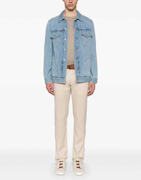 Pulovere ZEGNA Cashmere And Silk Sweater BEIGE Barbati (BM 17633128) 2