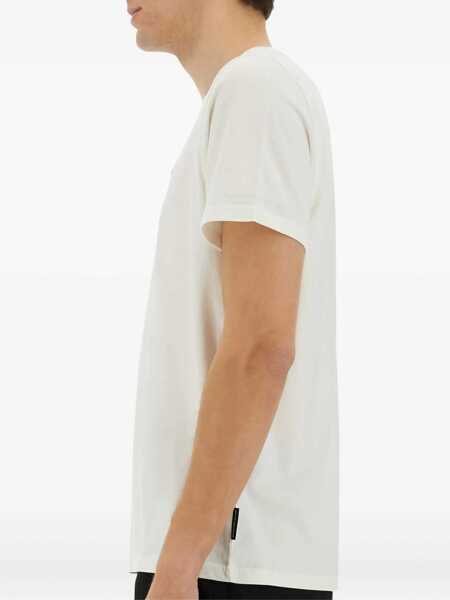 Tricouri Moose Knuckles T-Shirt Duluth WHITE Barbati (BM 17633143) 4