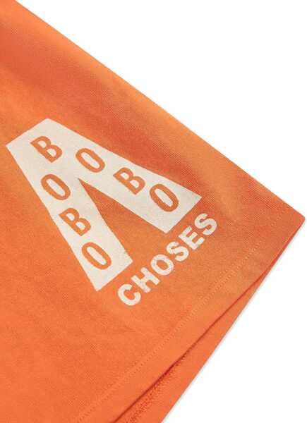Pantaloni scurti Bobo Choses Orange Shorts With Logo ORANGE Baieti (BM 17633149) 4