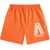Bobo Choses Orange Shorts With Logo ORANGE