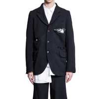 Sacouri Comme Des Garçons Black Blazers Barbati
