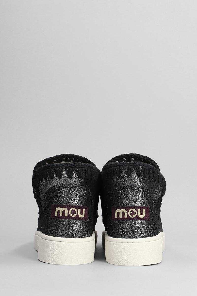 Bocanci Mou Mou Eskimo Sneaker Low Heels Ankle Boots Black Femei (BM 17634270) 4