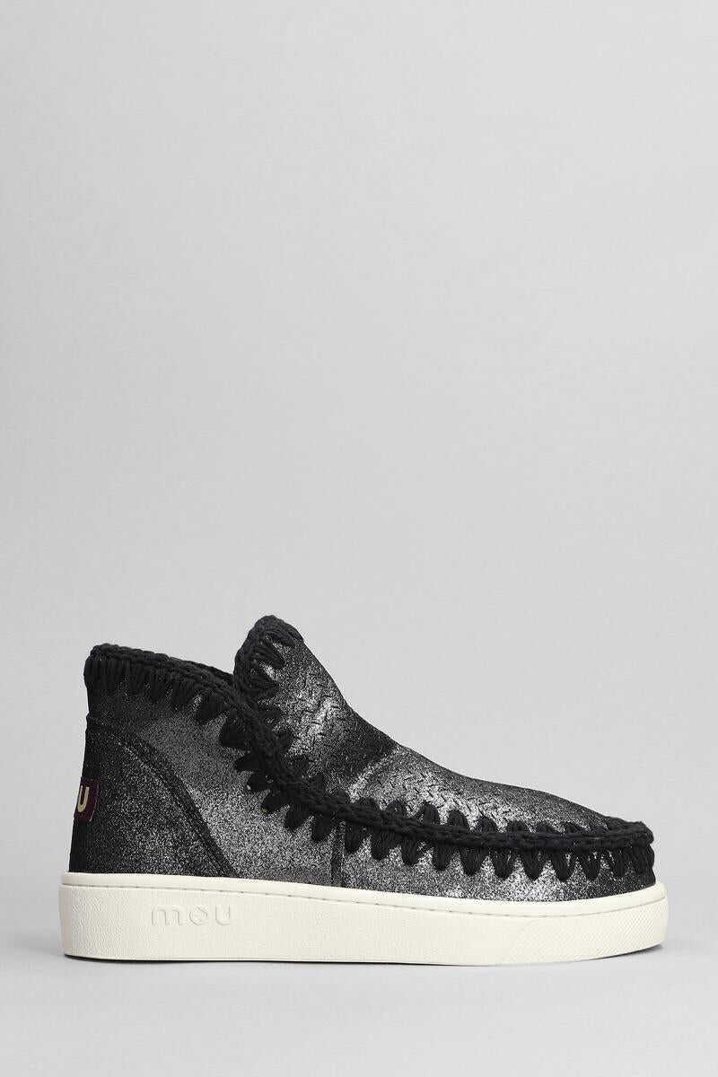 Bocanci Mou Mou Eskimo Sneaker Low Heels Ankle Boots Black Femei (BM 17634270) 1
