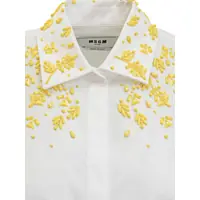 Camasi MSGM Dama - Camasi MSGM Msgm Shirt WHITE Femei (BM 17634300) - B-mall.ro