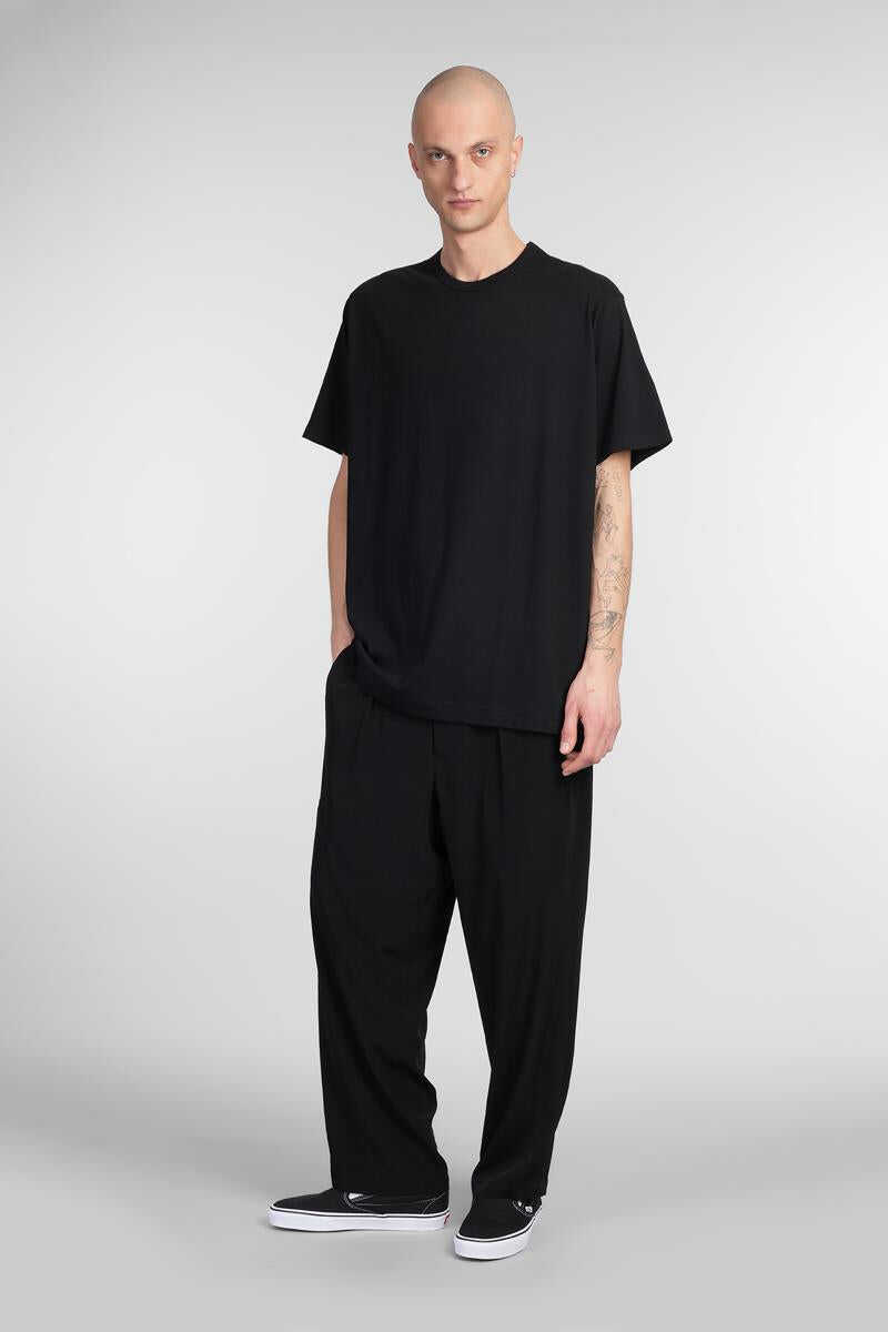 Tricouri YS Ys T-Shirt Black Barbati (BM 17634390) 2