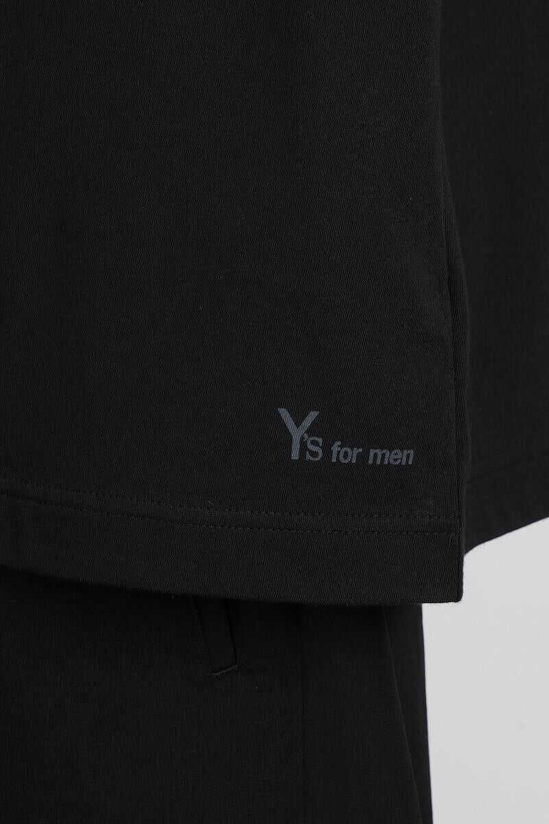 Tricouri YS Ys T-Shirt Black Barbati (BM 17634390) 5