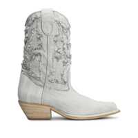 Bocanci Vic Matie Denim 305 Texan Ankle Boots Femei