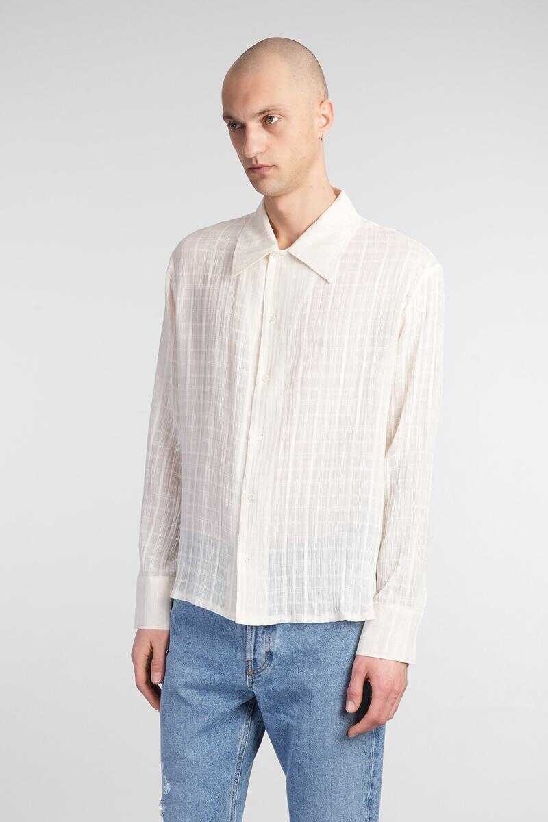 Camasi SFR Sfr Ignacio Shirt Beige Barbati (BM 17634426) 4