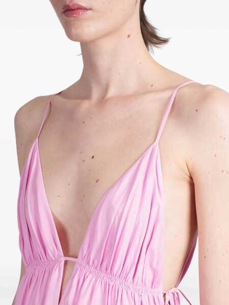 Rochii SIMKHAI Simkhai Josephine Dress Woman Pink Femei (BM 17634444) 5