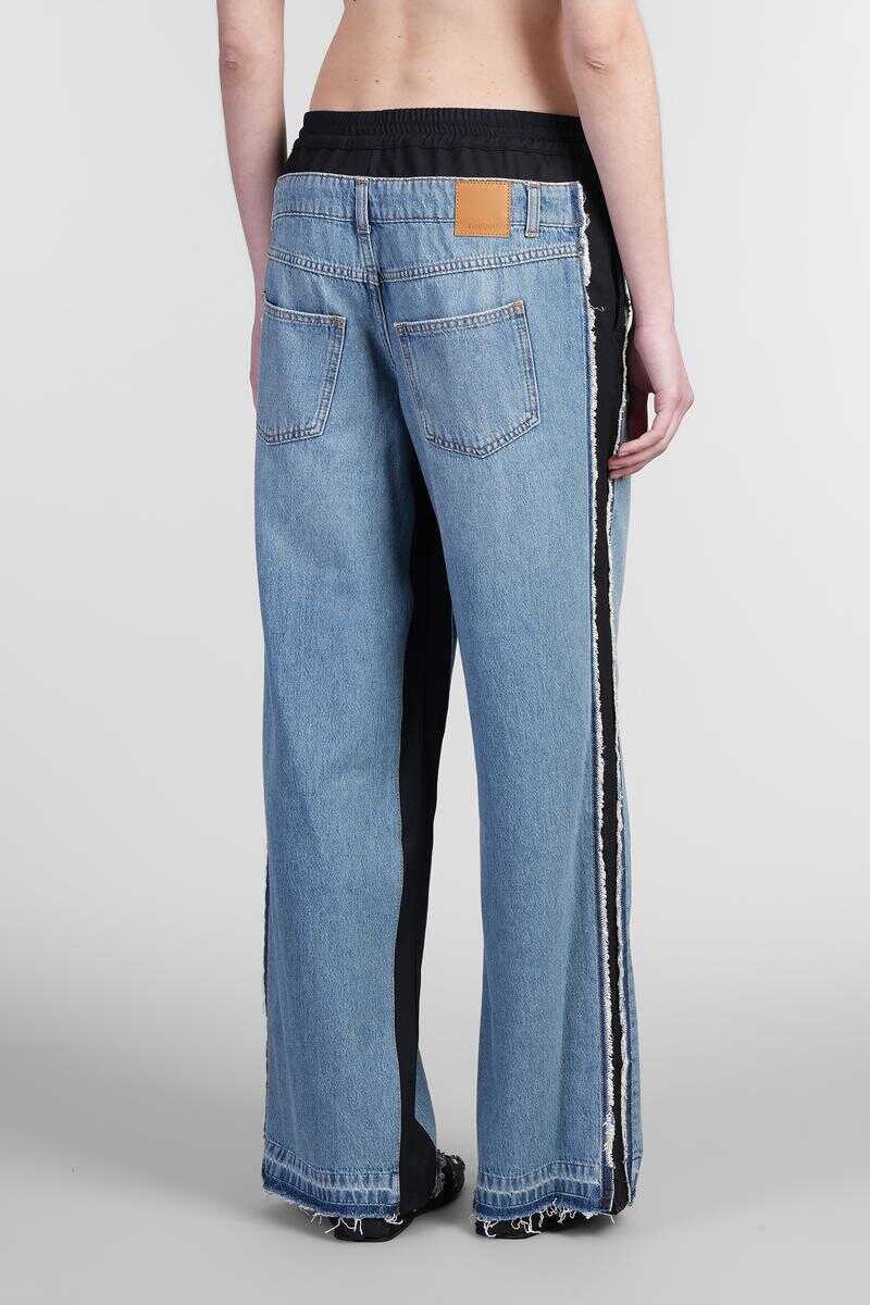 Blugi SIMKHAI Simkhai Shia Jeans BLUE Femei (BM 17634465) 3
