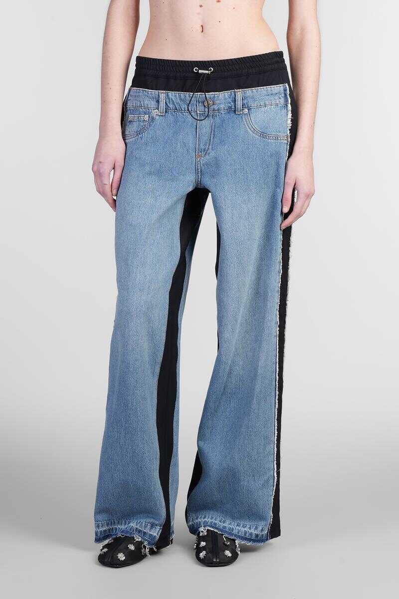 Blugi SIMKHAI Simkhai Shia Jeans BLUE Femei (BM 17634465) 1
