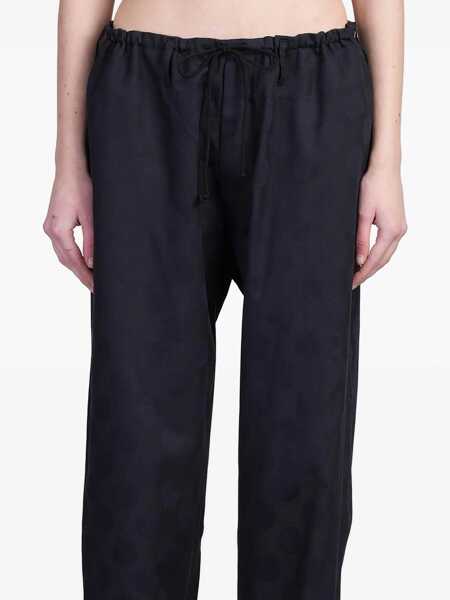 Pantaloni casual YS Ys Pants Black Femei (BM 17634513) 2