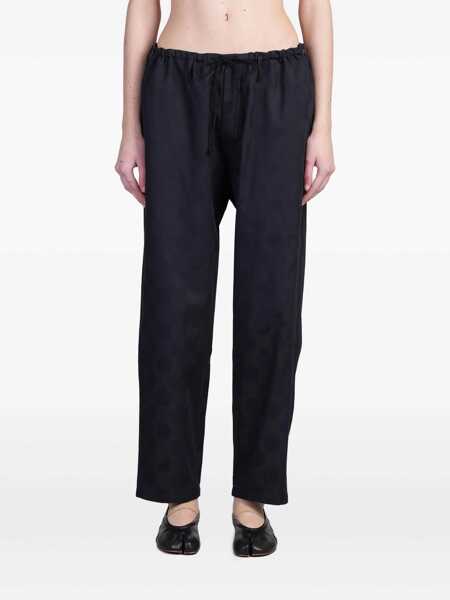 Pantaloni casual YS Ys Pants Black Femei (BM 17634513) 1