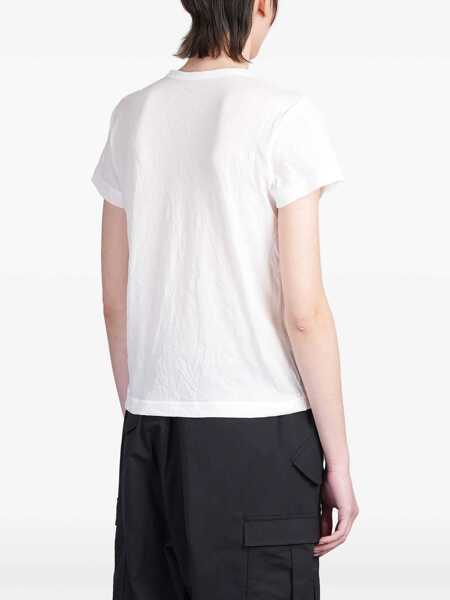 Tricouri YS Ys T-Shirt WHITE Femei (BM 17634516) 4