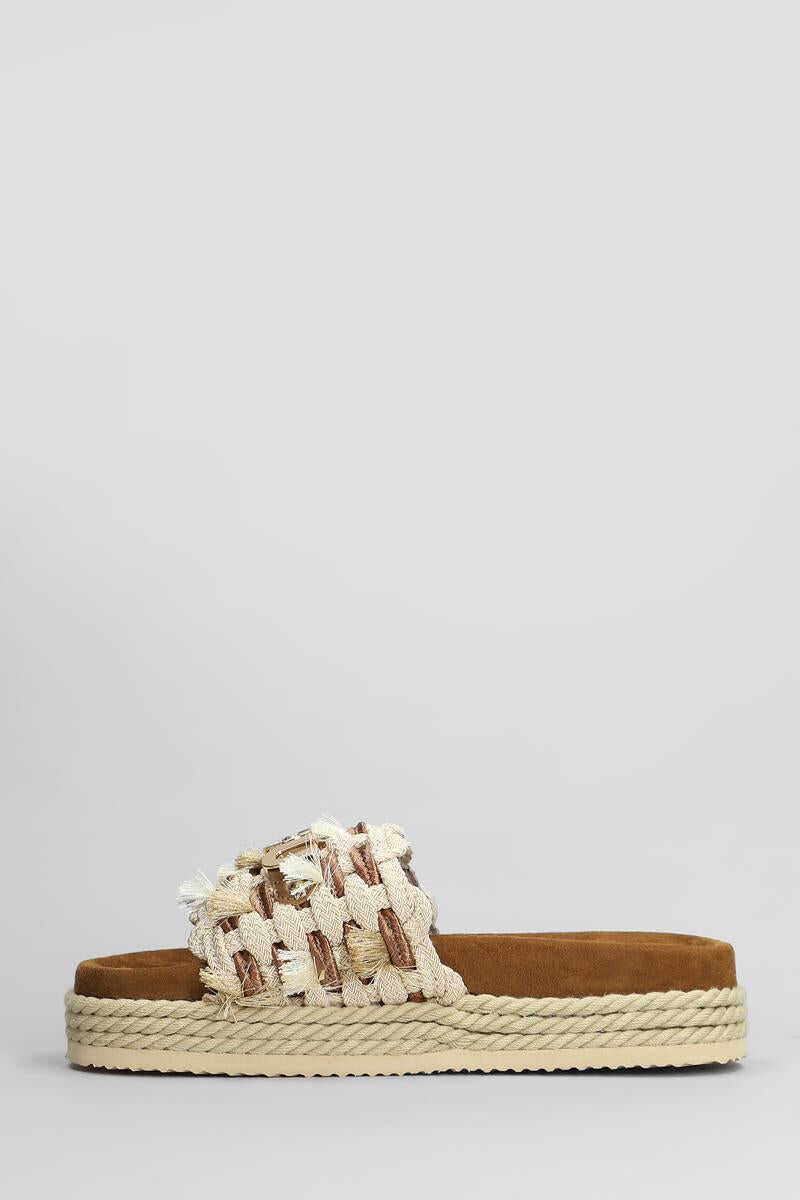 Balerini Mou Mou Monoband Flats Beige Femei (BM 17634531) 3