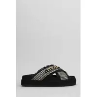 Balerini Mou Crisscross Flats Femei
