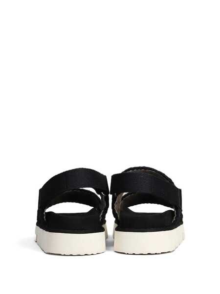Balerini Mou Mou Bio Sandal Flats Black Femei (BM 17634732) 4