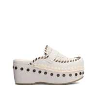 Sandale Mou Clog Leather Slipper-Mule Femei