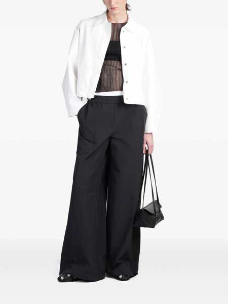 Pantaloni casual SIMKHAI Simkhai Olly Pants Black Femei (BM 17634786) 2