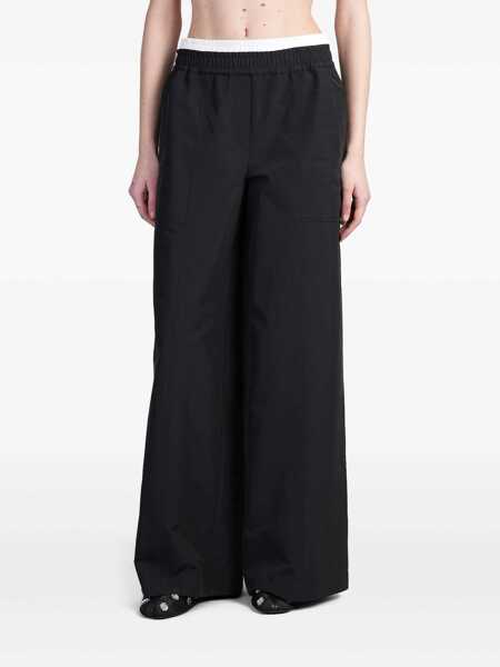 Pantaloni casual SIMKHAI Simkhai Olly Pants Black Femei (BM 17634786) 1