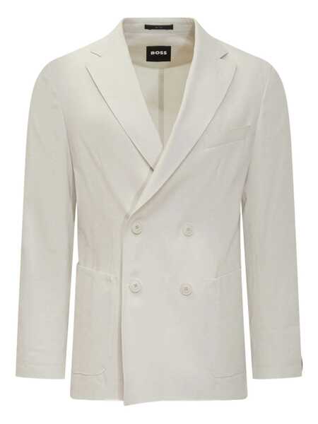 Sacouri Hugo Boss Boss Double-Breasted Jacket Beige Barbati (BM 17634948) 1