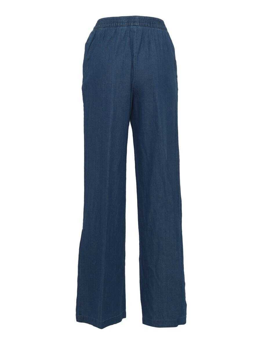 Pantaloni casual Aspesi Aspesi Pants BLUE Femei (BM 17636742) 2