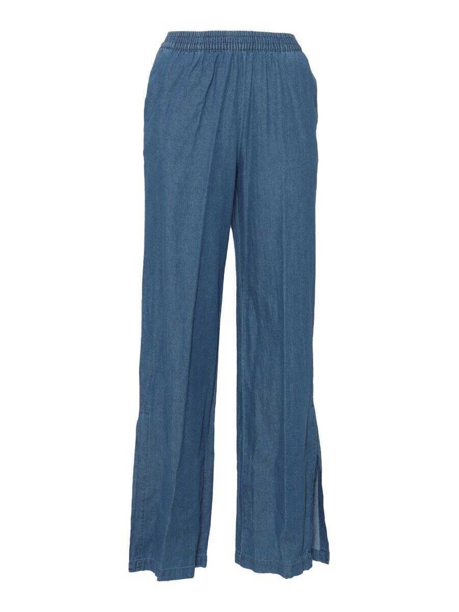 Pantaloni casual Aspesi Aspesi Pants BLUE Femei (BM 17636742) 1