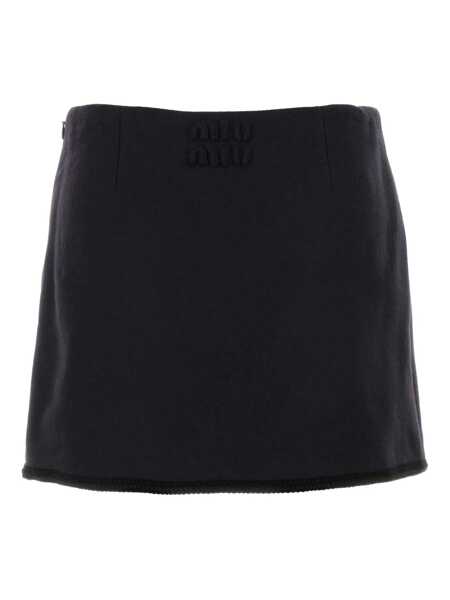 Fuste Miu Miu Miu Miu Skirts Black Femei (BM 17637363) 2