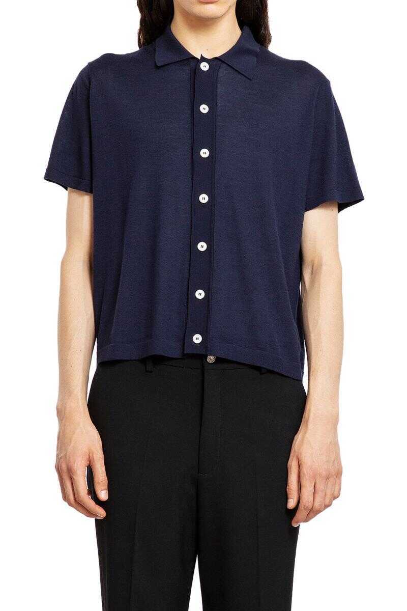 Topuri Second Layer Second Layer T-Shirts & Tank Tops BLUE Barbati (BM 17637612) 1