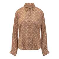 Bluze Marine Serre Satin Shirt Femei