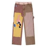 Pantaloni Kidsuper Patchwork Trousers Barbati