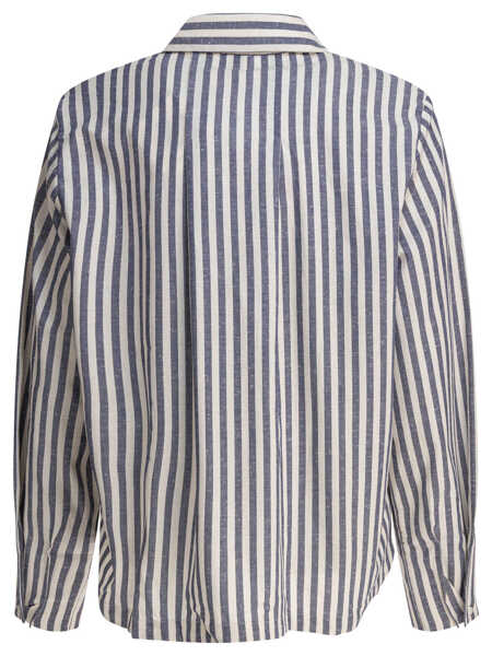 Camasi office INES DE LA FRESSANGE Shirts Blue Femei (BM 17638986) 2