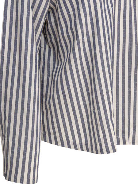 Camasi office INES DE LA FRESSANGE Shirts Blue Femei (BM 17638986) 4