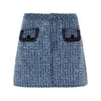 Fuste casual Textured denim skirt Femei