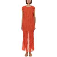 Rochii casual Metallic Gauze Longuette Dress Femei