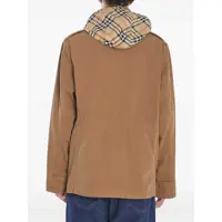 Bomber jacket pentru Barbati - Bomber jacket Burberry Cotton Twill Jacket BROWN Barbati (BM 17639350) - B-mall.ro