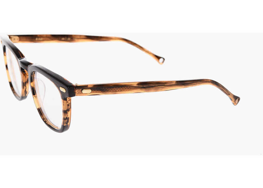 Ochelari de soare OAMC Turtle Printed Wayfarer Sunglasses Brown Barbati (BM 17639371) 2